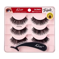 Kiss® Femme Eyelashes Triple Pack