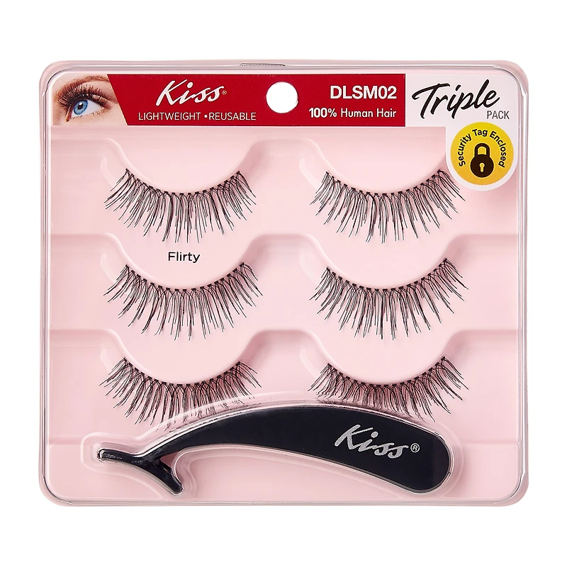 Kiss® Flirty Eyelashes Triple Pack