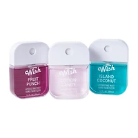 Wish Limited Edition Hydrating Mist Hand Sanitizer Spring Trio Set 1.2oz