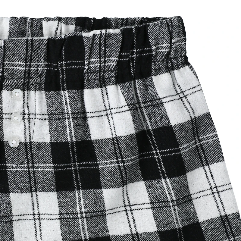Juniors Flannel Shorts