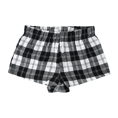 Juniors Flannel Shorts