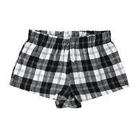 Juniors Flannel Shorts
