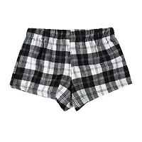 Juniors Flannel Shorts