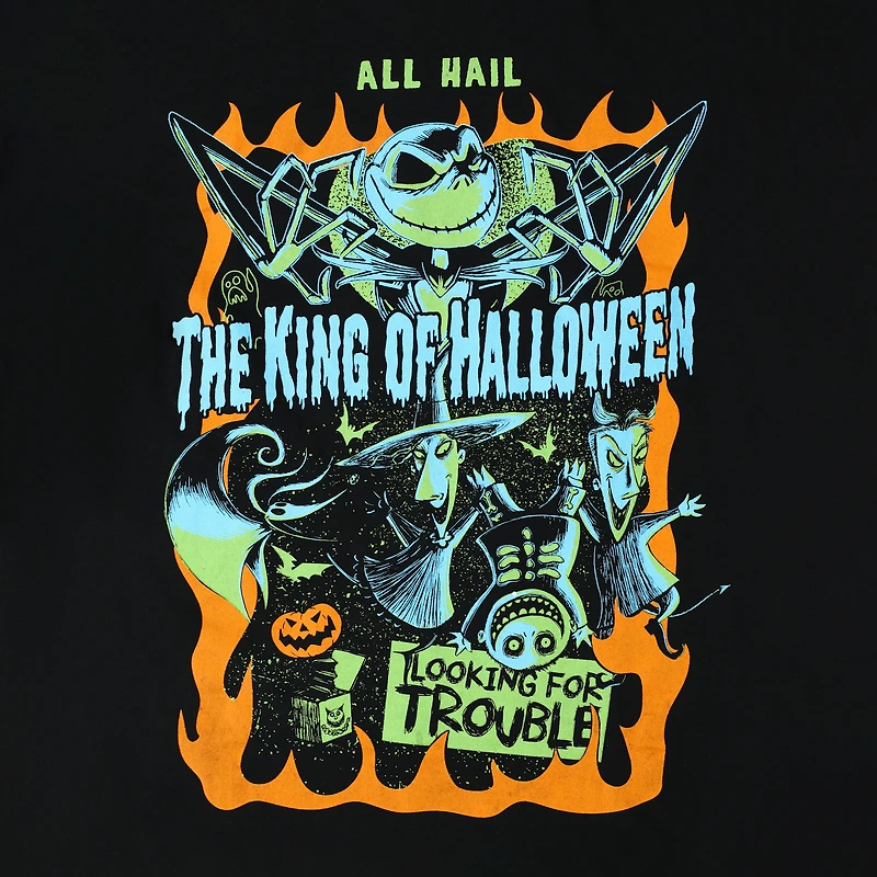 Disney Tim Burton's The Nightmare Before Christmas King Of Halloween Graphic Tee