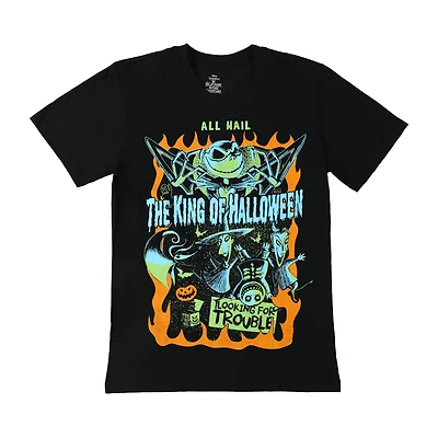 Disney Tim Burton's The Nightmare Before Christmas King Of Halloween Graphic Tee