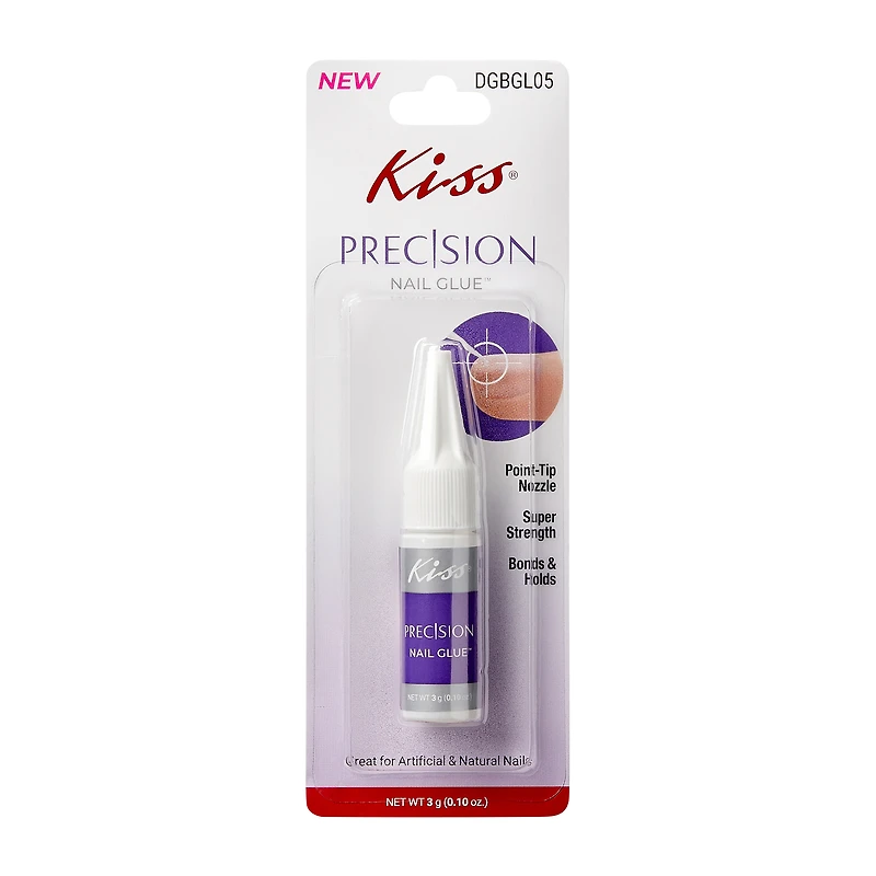 Kiss® Precision Nail Glue 0.10oz