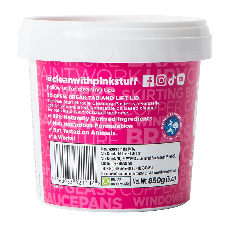 The Pink Stuff - Miracle Cleaning Paste 30oz