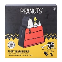 Peanuts® 3 Port Charging Hub