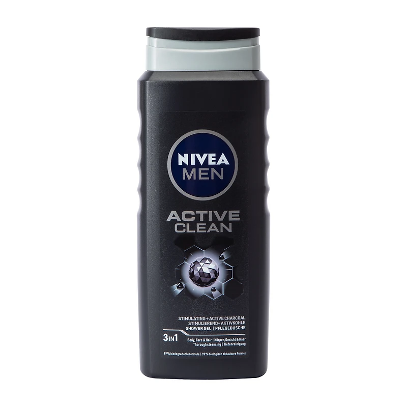 Nivea Men Active Clean 3in1 Shower Gel