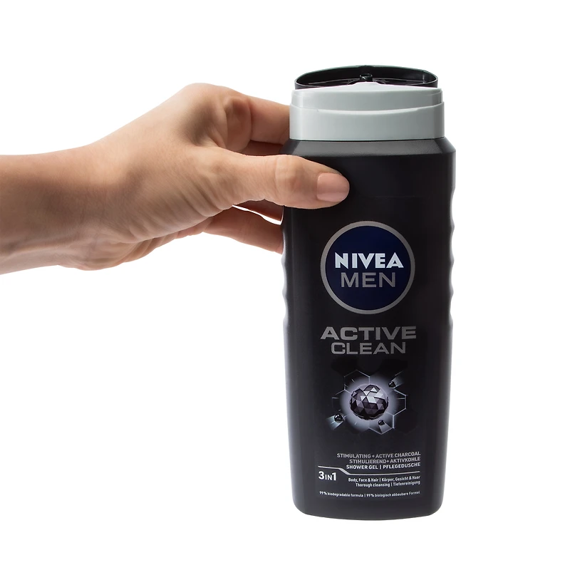 Nivea Men Active Clean 3in1 Shower Gel