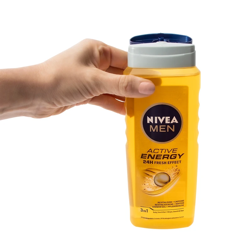 Nivea Men Active Energy 3in1 Shower Gel