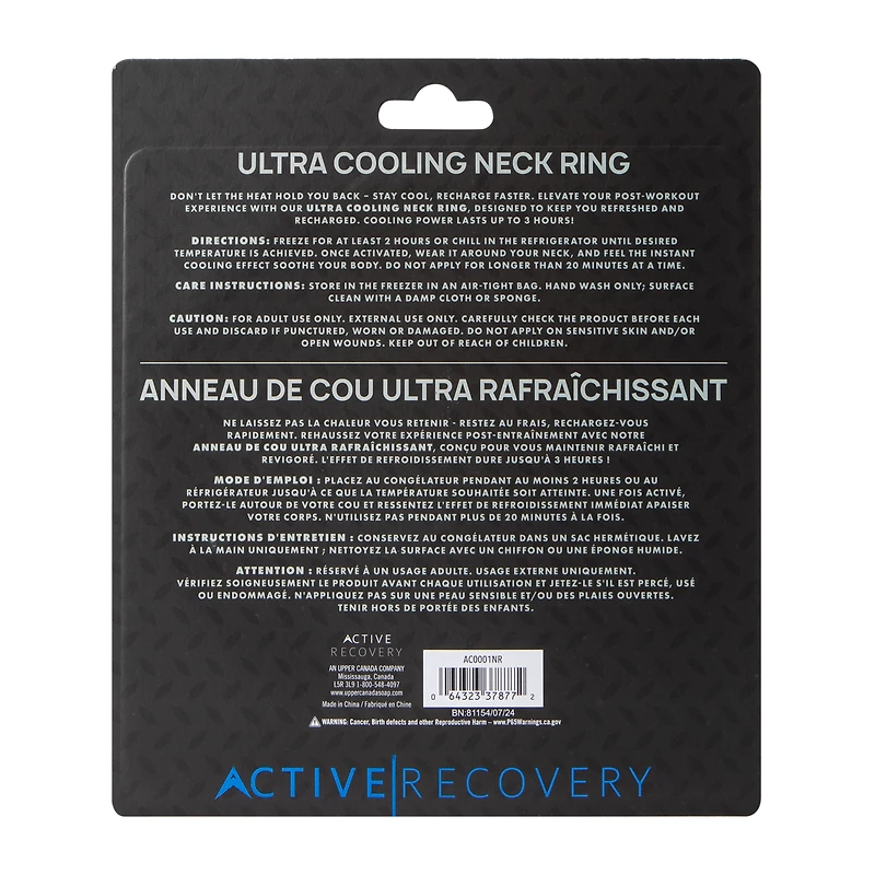 Ultra Cooling Neck Ring Active Recovery 1-Piece