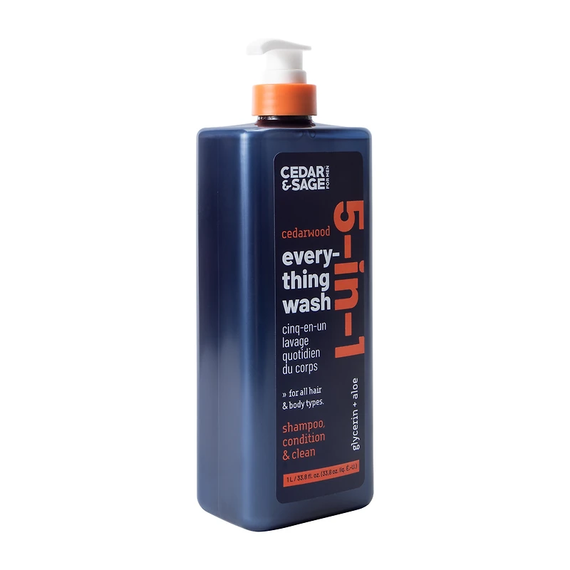 Cedar & Sage™ 5-In-1 Everything Wash For Men 33.8oz