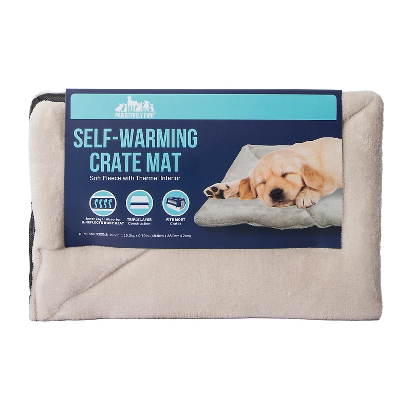 Self-Warming Crate Mat