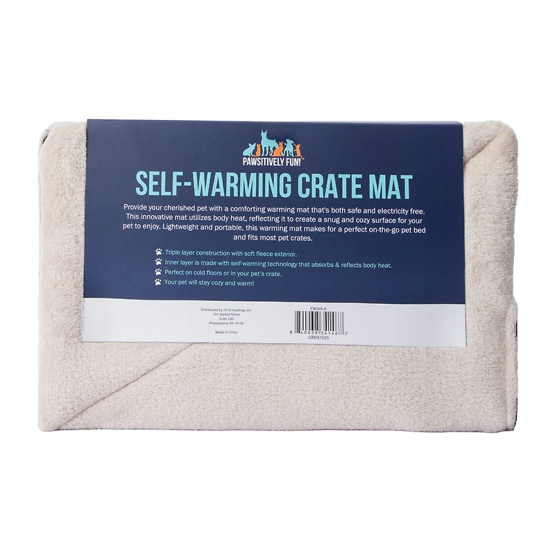 Self-Warming Crate Mat