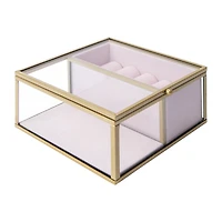 Glass Jewelry Box