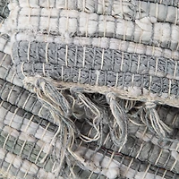 Tonal Grey Chindi Rug 30inx50in