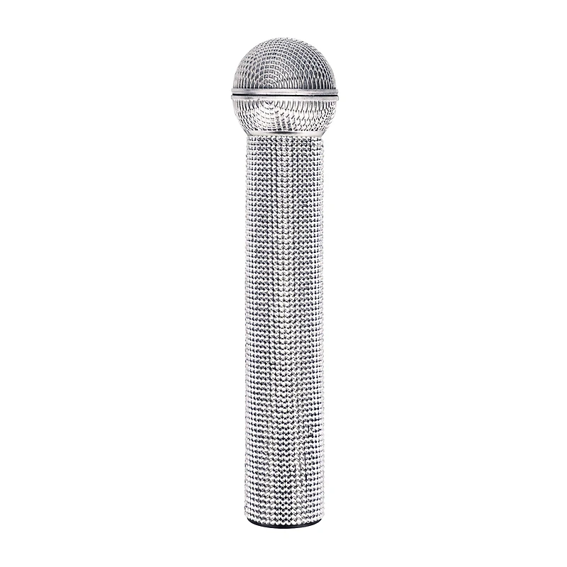 Bling Microphone Prop Costume Accessory