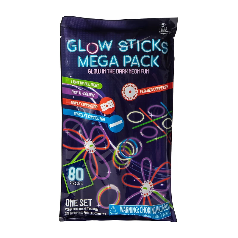 Glow Stick Mega Pack Set