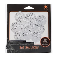 Halloween Bat Balloons 10-Pack