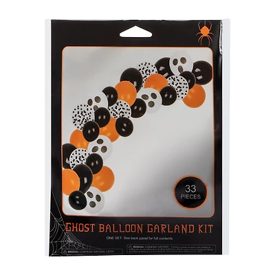 Halloween Ghost Balloon Garland Kit