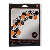 Halloween Ghost Balloon Garland Kit