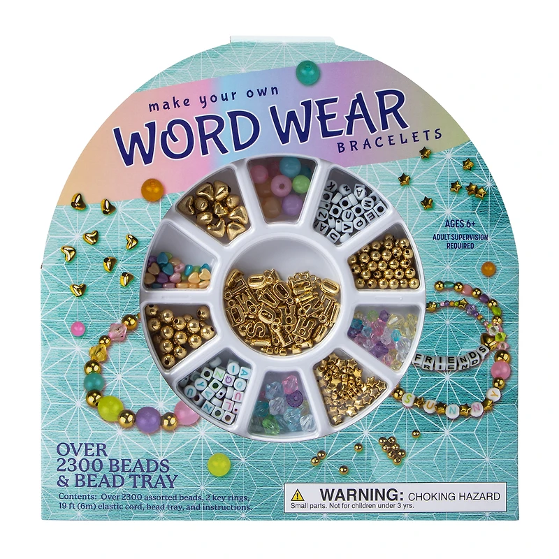 Make Your Own Word Wear Bracelets Set