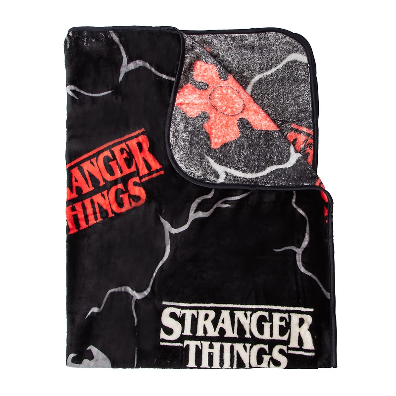 Netflix Stranger Things Travel Blanket 40in x 50in