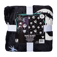 Disney Tim Burton's The Nightmare Before Christmas Travel Blanket 40inx50in