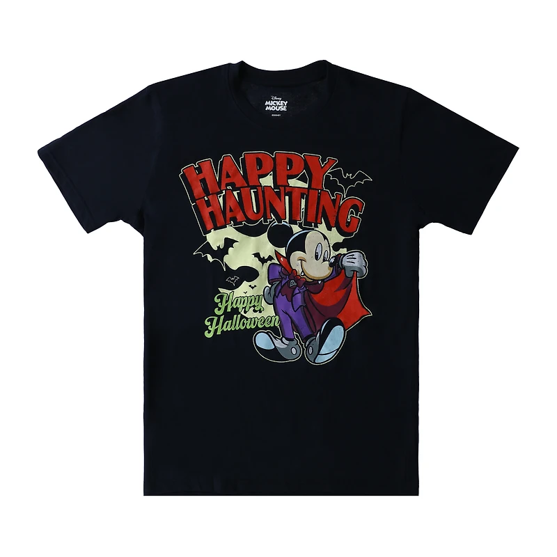 Disney Mickey Mouse Happy Haunting Graphic Tee