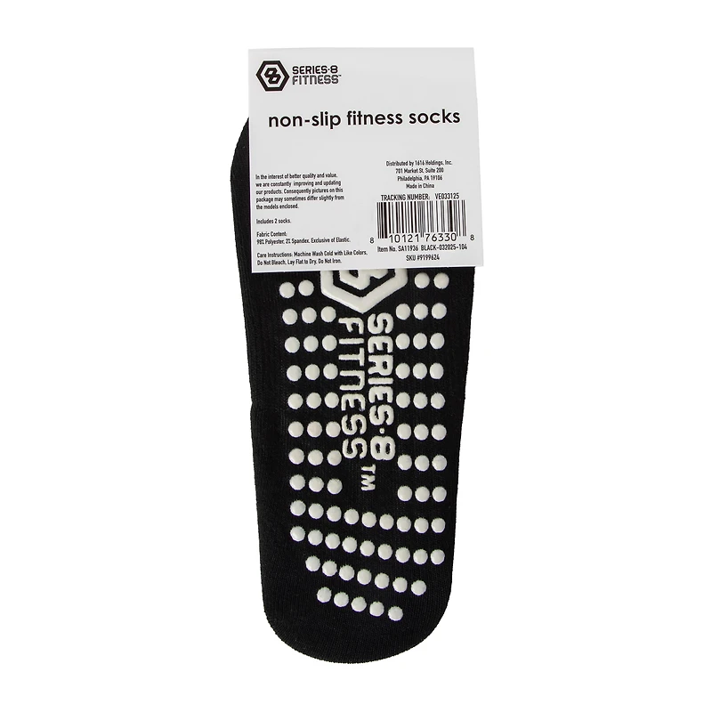 Series-8 Fitness™ Non-Slip Fitness Socks