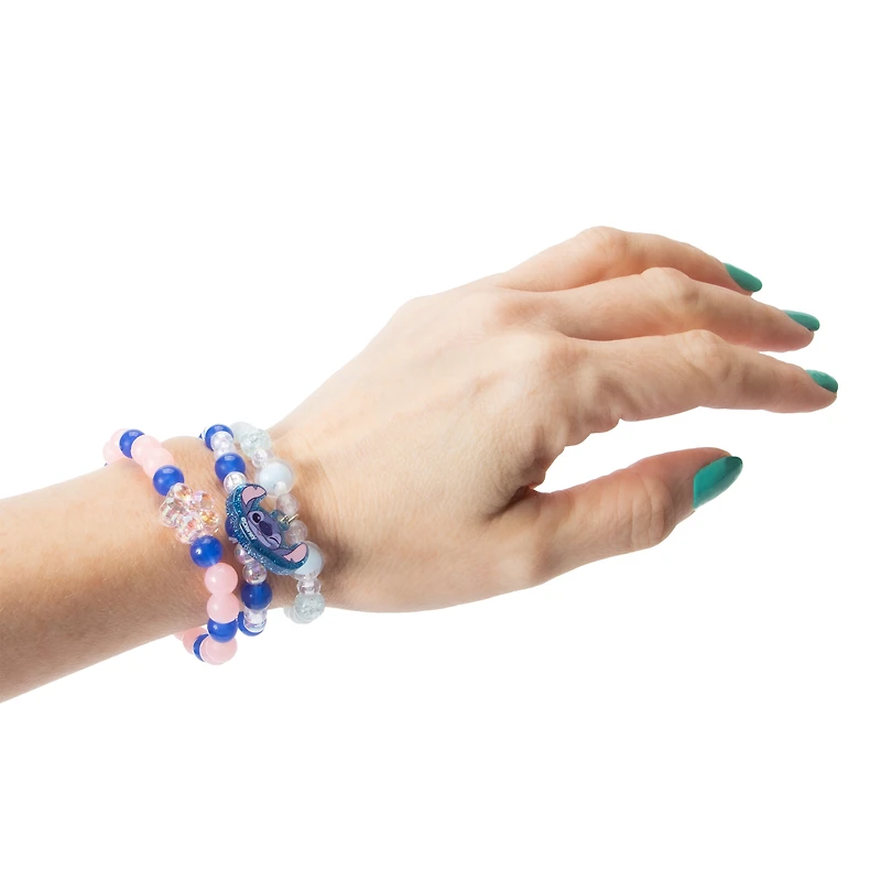 Disney Stitch Necklace & Bracelet Set