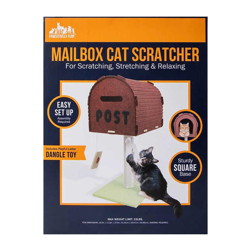 Mailbox Cat Scratcher