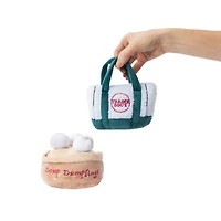 Foodiez Plush Dog Toys W/ Squeaker 2-Pack