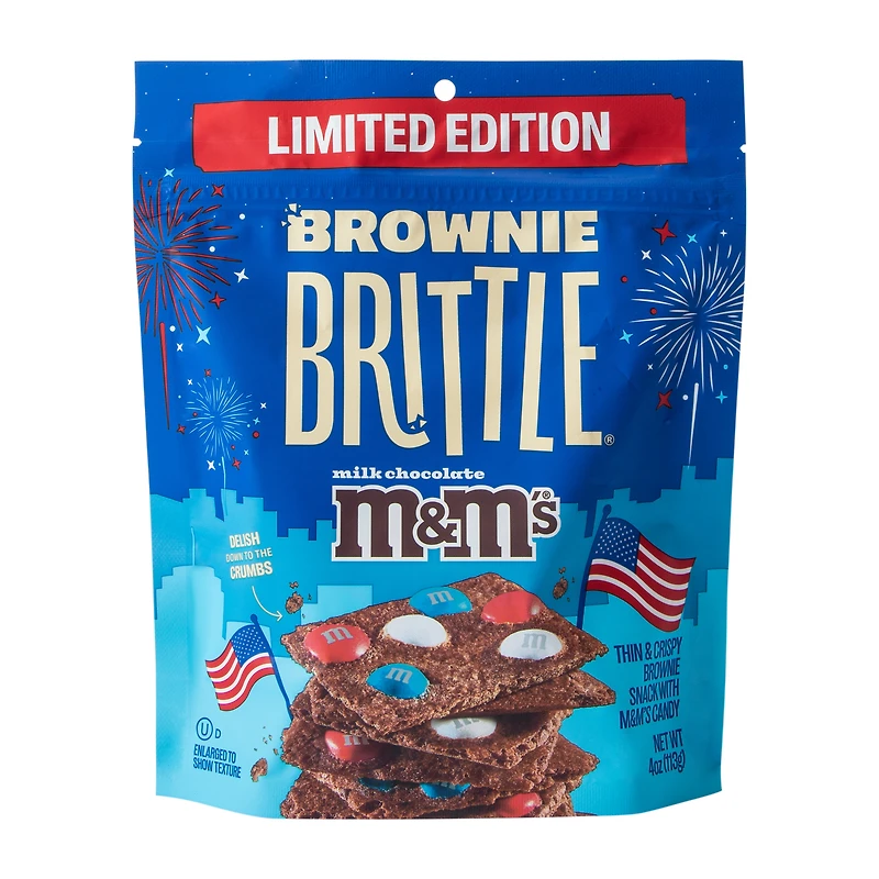Brownie Brittle® Limited Edition Snack With M&M's Candy 4oz