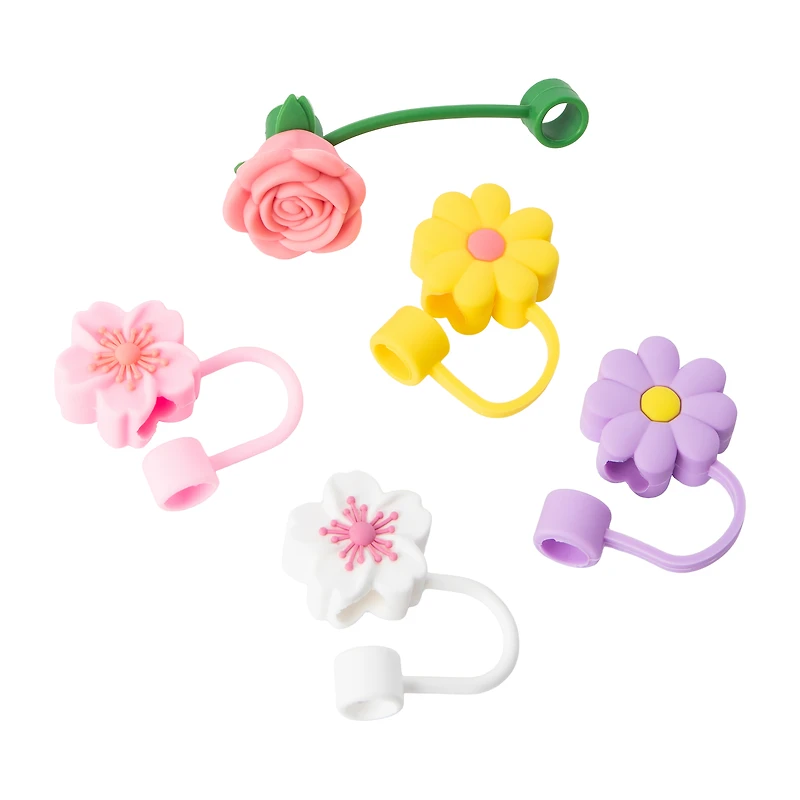 Straw Toppers 5-Pack