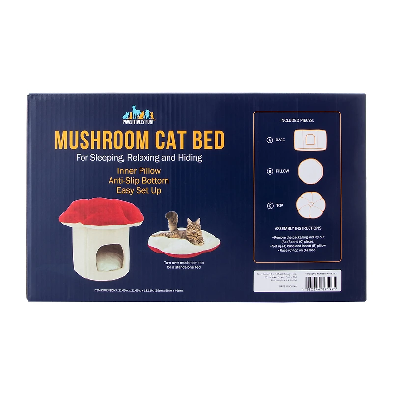 Mushroom Cat Bed