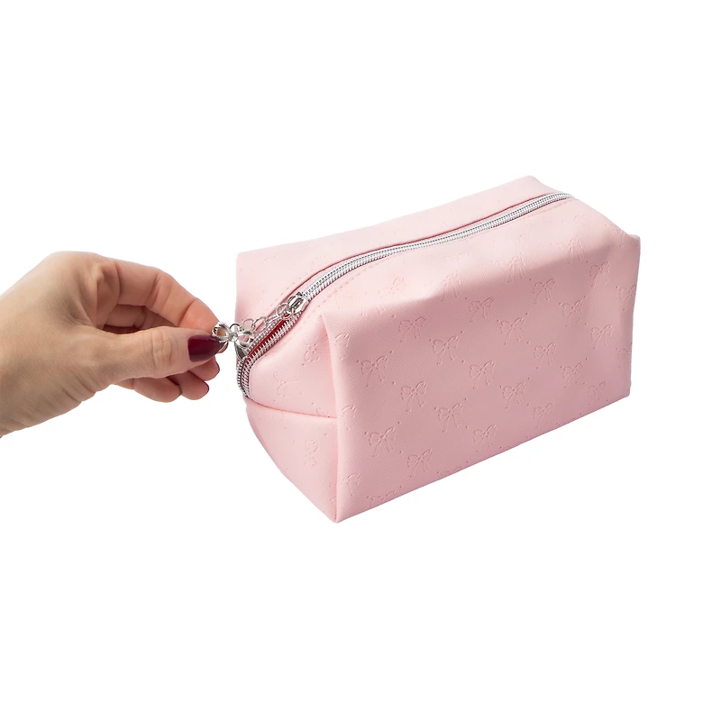 Embossed Bow Travel Set