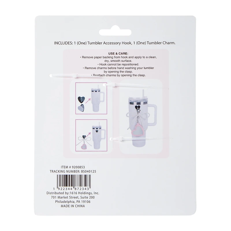 Tumbler Charm Set