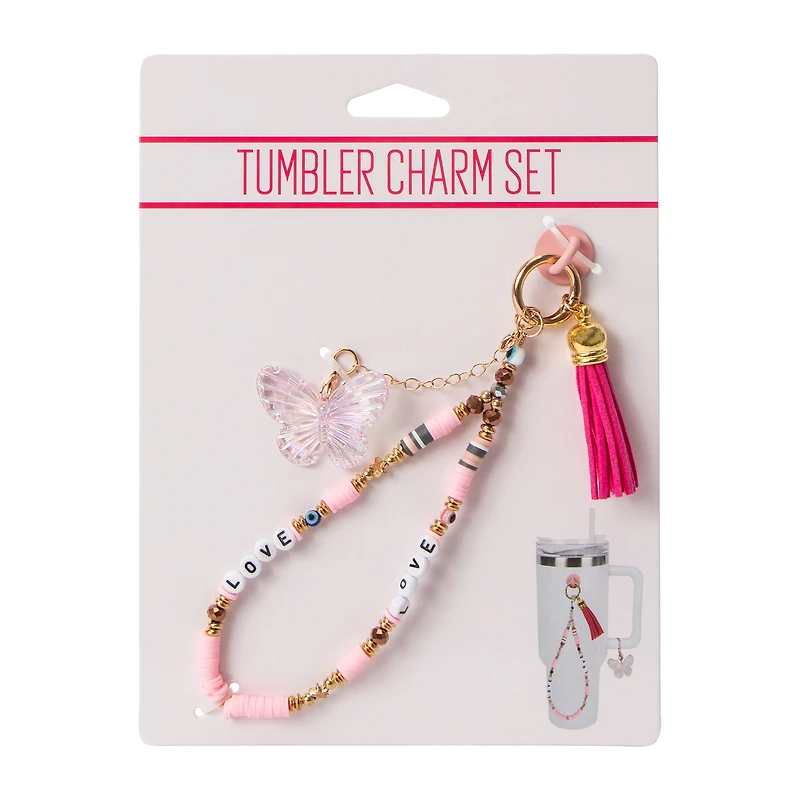 Tumbler Charm Set