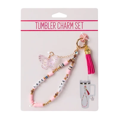 Tumbler Charm Set