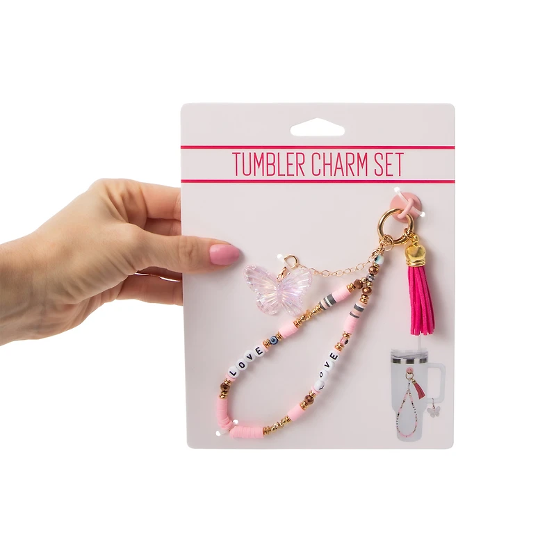 Tumbler Charm Set