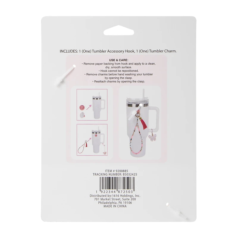 Tumbler Charm Set