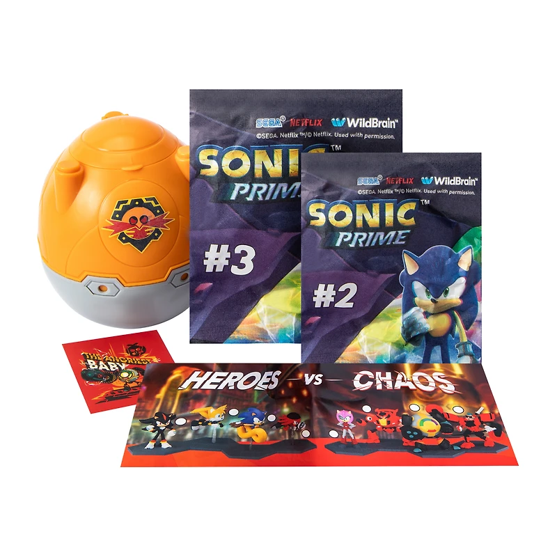 Netflix Sonic Prime™ Chaos Capsule (Styles May Vary)
