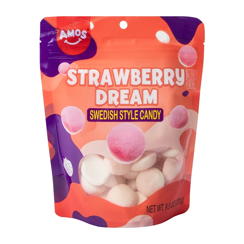 Amos® Strawberry Dream Swedish Style Candy 9.5oz