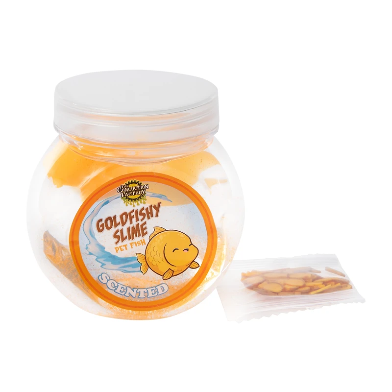 The Concoction Factory Scented Goldfishy Slime Pet Fish Set