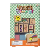 Avec Wooden Stamp Set