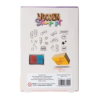 Avec Wooden Stamp Set