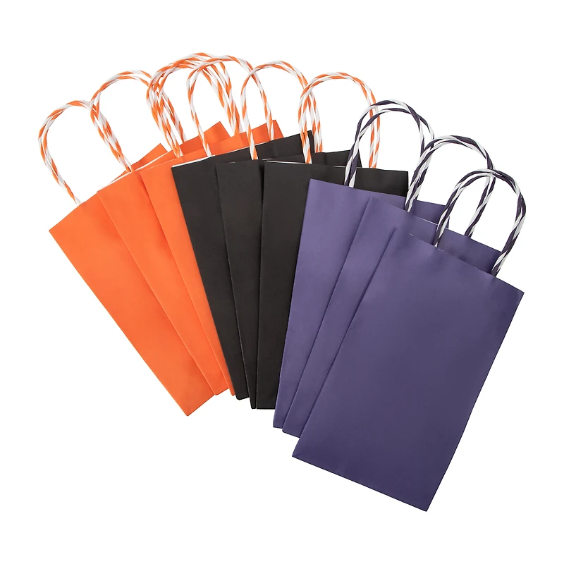 Halloween Kraft Bags 10-Count