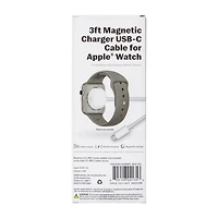 Magnetic Charger USB-C Cable For Apple Watch® 3ft.